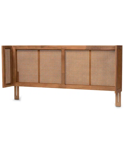 Baxton Studio Rina Queen Size Wrap-around Headboard