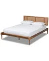 Baxton Studio Romy Full Size Platform Bed In Brown