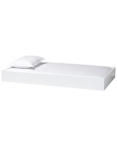 Baxton Studio Roni Modern Twin Trundle In White