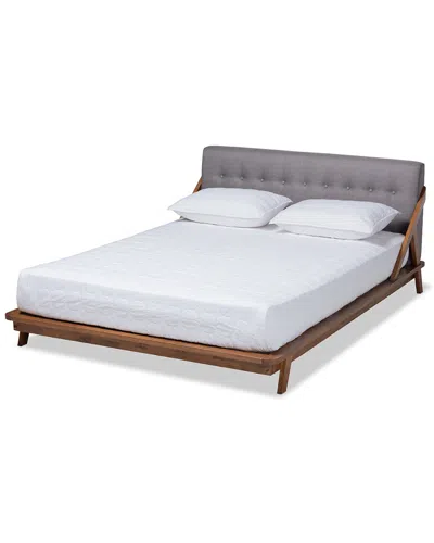 Baxton Studio Sante Full Size Platform Bed
