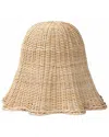 Baxton Studio Semira Bohemian Scalloped Rattan Pendant Lampshade