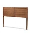 Baxton Studio Seren Headboard In Brown