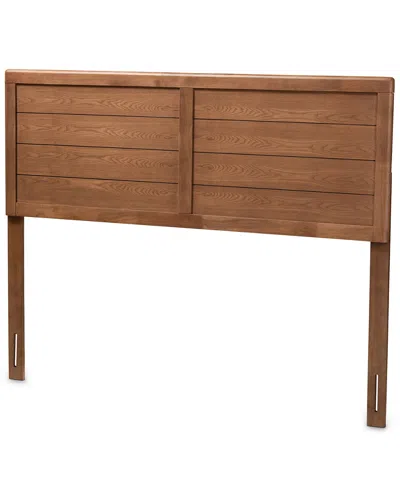 Baxton Studio Seren Queen Size Headboard In Brown