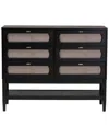 Baxton Studio Shirin Mid-century 6-drawer Dresser