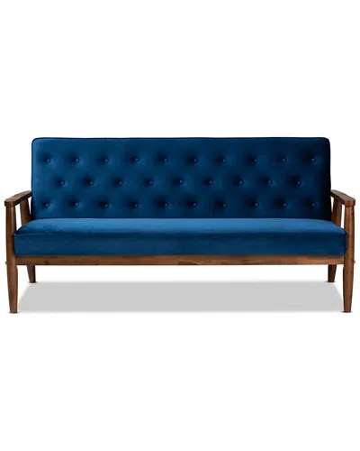 Baxton Studio Sorrento 3-seater Sofa