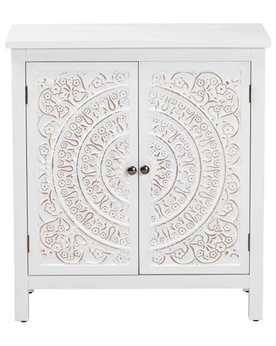 Baxton Studio Yelena Classic & Traditional 2-door Storage Cabinet