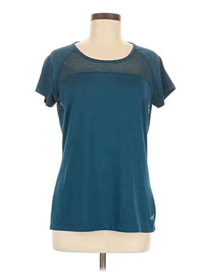 Pre-owned Bay Island Sportswear Active T-shirt In Blue