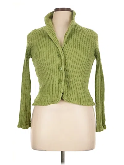 Pre-owned Bay Studio Cardigan Sweater In Green