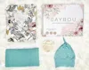 Baybou Robe And Swaddle Set 5-piece In Multi
