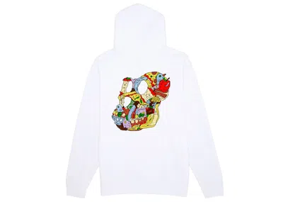 Pre-owned Bayc Men's  Nft Nyc Pop Up Exclusive Mutant Hoodie In White