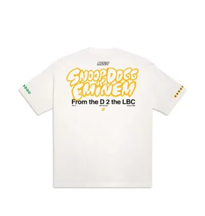 Pre-owned Bayc Men's  Snoop Dogg & Eminem T-shirt In White