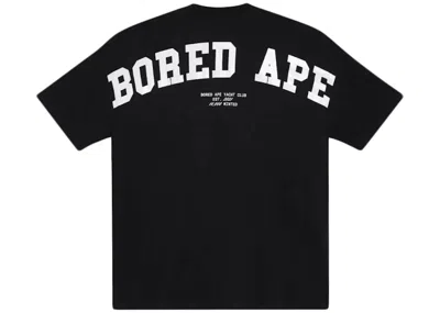 Pre-owned Bayc Men's  University T-shirt In Black