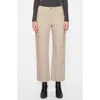Bayeas Angel High Waist Ankle Cargo Pants In Gray
