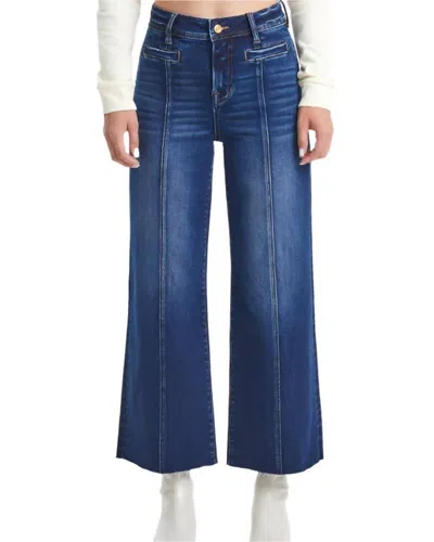 Bayeas Arielle High Rise Wide Leg Jeans In Ice Blue