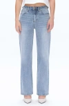 Bayeas Dalila Relaxed High Waist Straight Leg Jeans