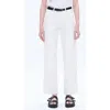 Bayeas Emma High Waist Wide Leg Jeans In White