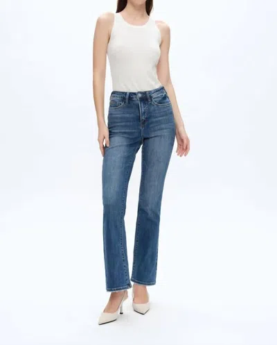 Bayeas High Rise Bootcut Flare Jean In Marine