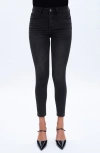 Bayeas High Waist Ankle Straight Leg Jeans