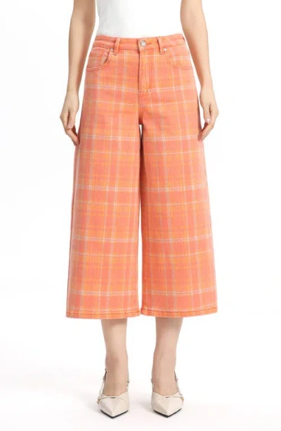 Bayeas High Waist Bermuda Denim Shorts In Pink