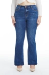 Bayeas High Waist Bootcut Jeans In Deepsea