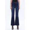 Bayeas High Waist Flare Jeans In Dark Wash