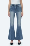Bayeas High Waist Flare Jeans In Freefall