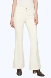 Bayeas High Waist Flare Jeans In White