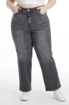 Bayeas High Waist Straight Leg Jeans