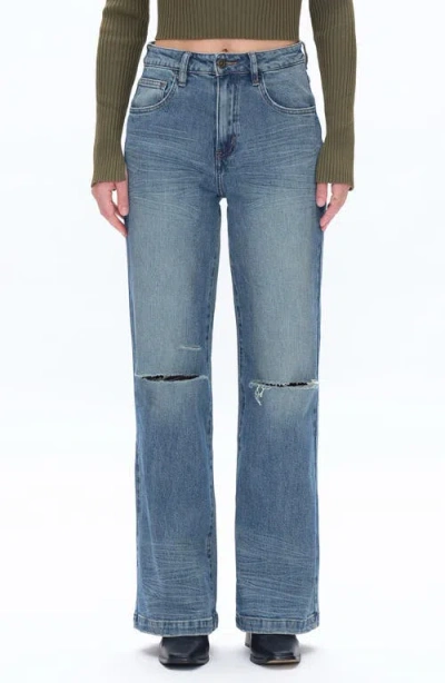 Bayeas High Waist Wide Leg Jeans