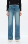 Bayeas High Waist Wide Leg Jeans In Blue