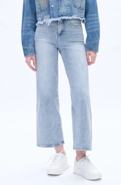 Bayeas High Waist Wide Leg Jeans In Blue