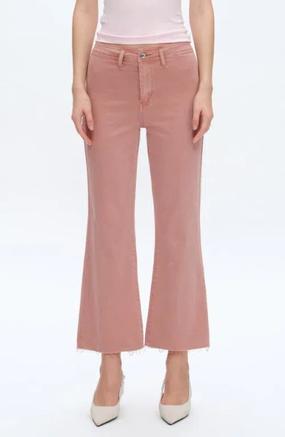 Bayeas High Waist Wide Leg Jeans In Pink