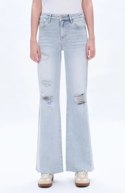Bayeas High Waist Wide Straight Leg Jeans