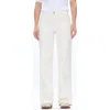 Bayeas Katia Patch Pocket Wide Leg Jeans In White