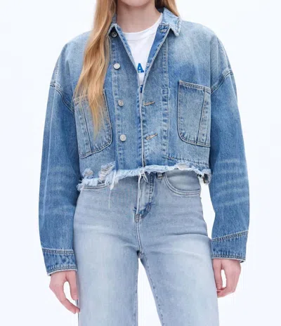 Bayeas Long Sleeve Denim Jacket In Multi