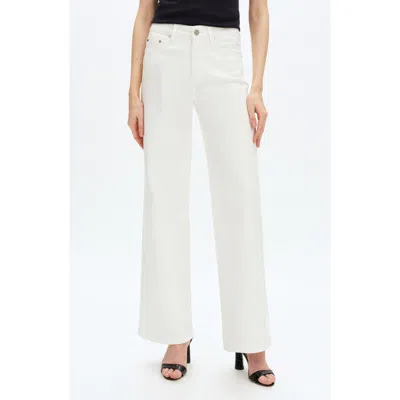 Bayeas Maeve Straight Leg Jeans In White