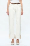 Bayeas Michelle Deep Cuff Straight Jeans