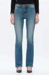 Bayeas Mid Rise Bootcut Jeans In Blue