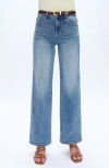 Bayeas Mid Rise Wide Leg Jeans