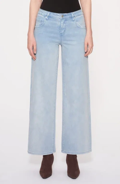 BAYEAS BAYEAS MID RISE WIDE LEG JEANS
