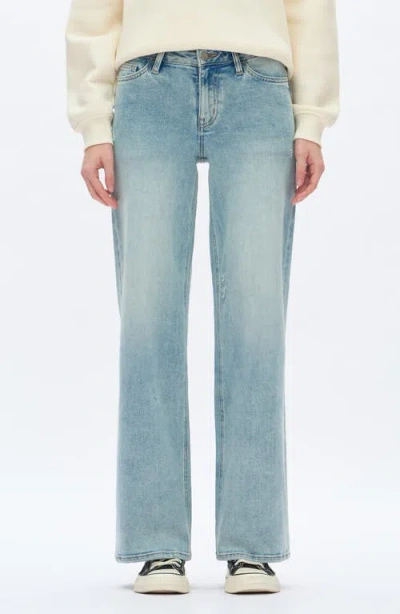 Bayeas Mid Rise Wide Leg Jeans In Blue