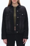Bayeas Oversize Denim Jacket In Blue