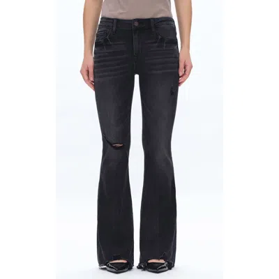 Bayeas Raw Hem Flare Jeans