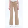 Bayeas Raw Hem High Waist Utility Wide Leg Jeans