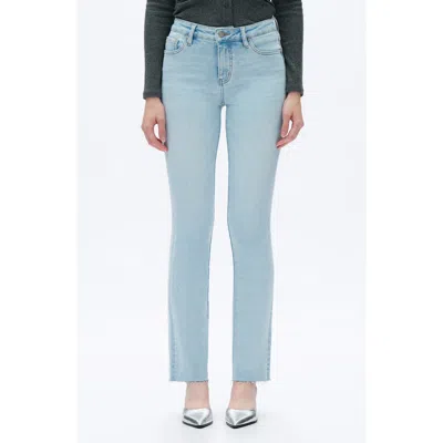 Bayeas Raw Hem Skinny Jeans In Blue