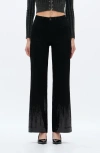 Bayeas Sequin Wide Leg Pants In Multi