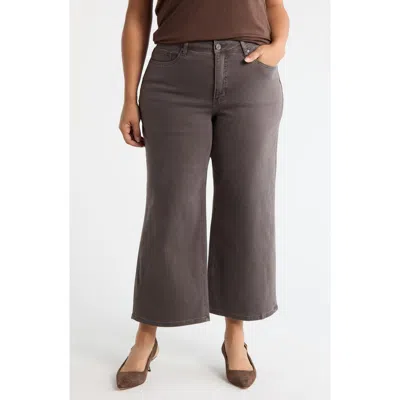 Bayeas Straight Leg Ankle Jeans In Gray