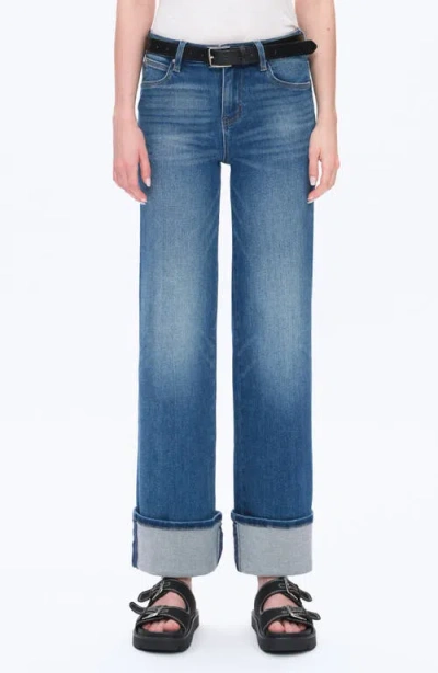 Bayeas Straight Leg Jeans In Blue