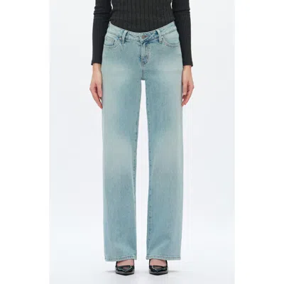 Bayeas Straight Leg Jeans In Blue