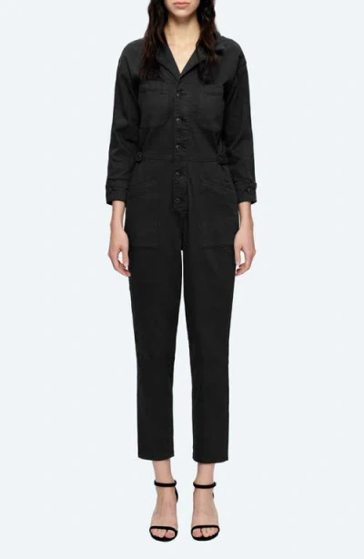 Bayeas Stretch Denim Jumpsuit In Black